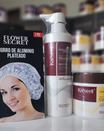 COMBO 4 – COLÁGENO + SHAMPOO + GORRO TERMICO