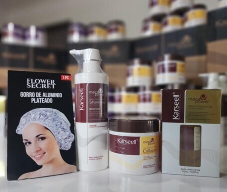 COMBO 6 - COLAGENO + SHAMPOO + ACEITE + GORRO TERMICO